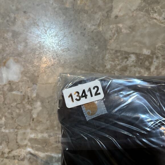 Carhartt Shirt Mens Medium Brown Oakman Twill Long Sleeve Button S09 Vintage - Picture 14 of 14